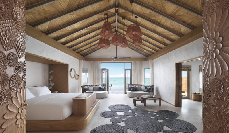 Fairmont Maldives Sirru Fen Fushi-GRAND WATER SUNSET VILLA BEDROOM 2_15639